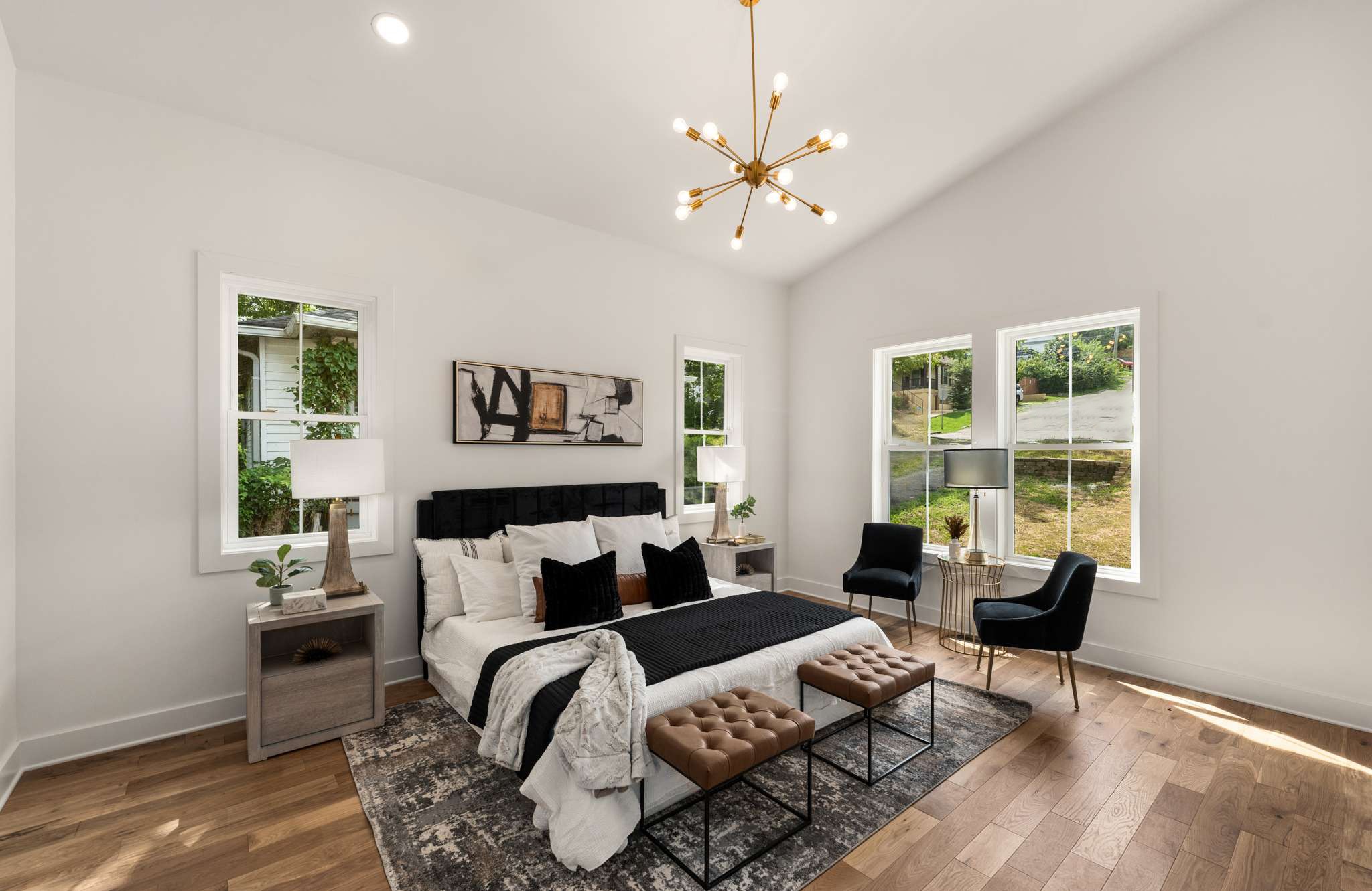 3512 Elkins Avenue Nashville, TN 37209 - Photo 17 of 36 a living room with furniture and a large window