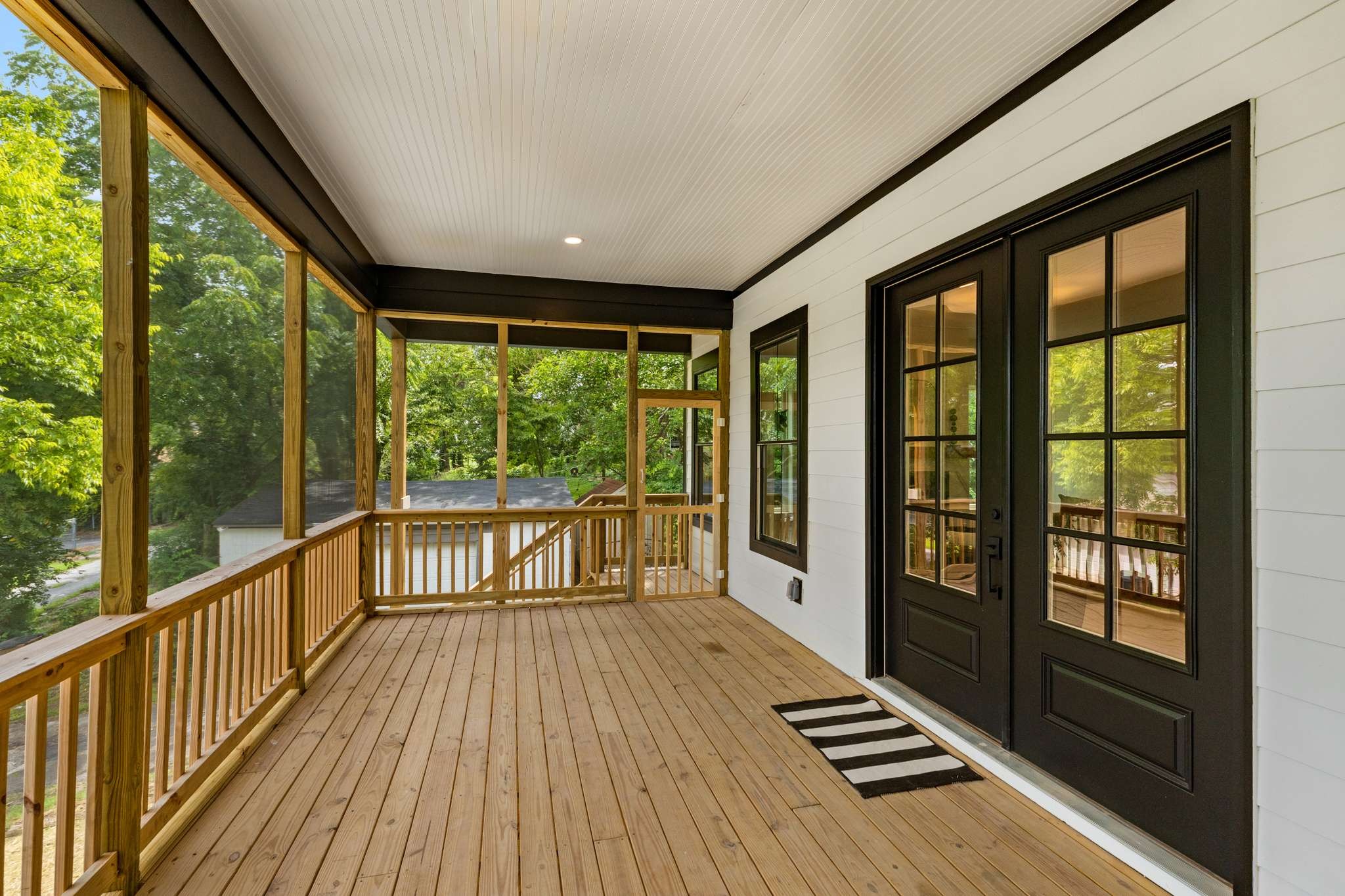 3512 Elkins Avenue Nashville, TN 37209 - Photo 24 of 36 a view of a balcony with wooden floor