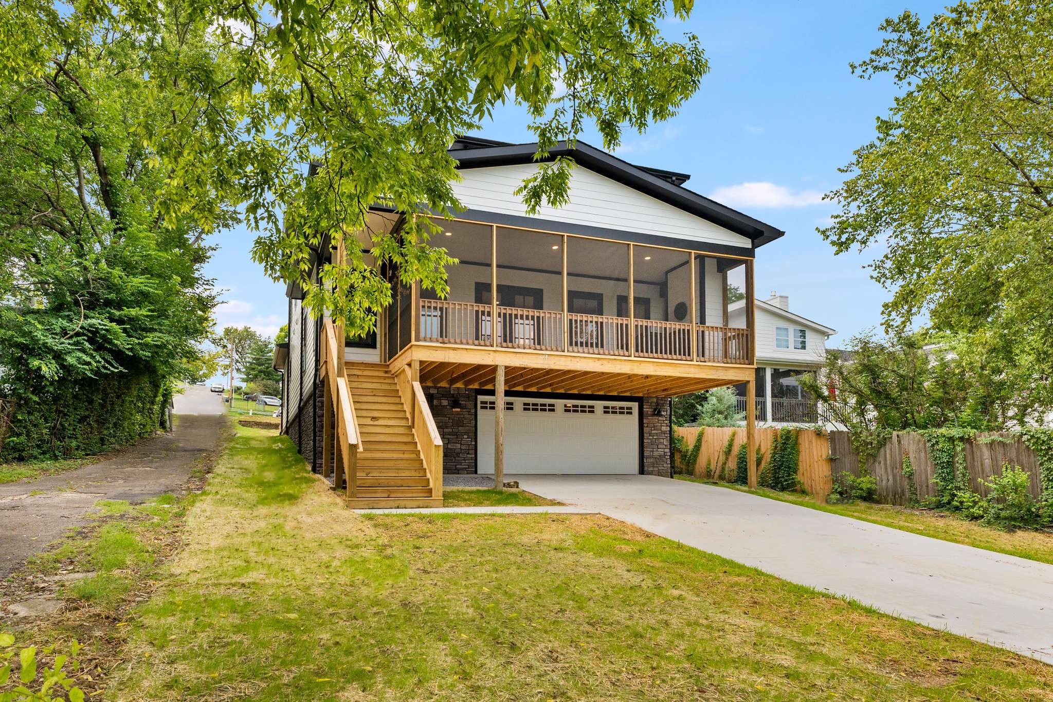 3512 Elkins Avenue Nashville, TN 37209 - Photo 34 of 36 a view of a house with a yard and tree