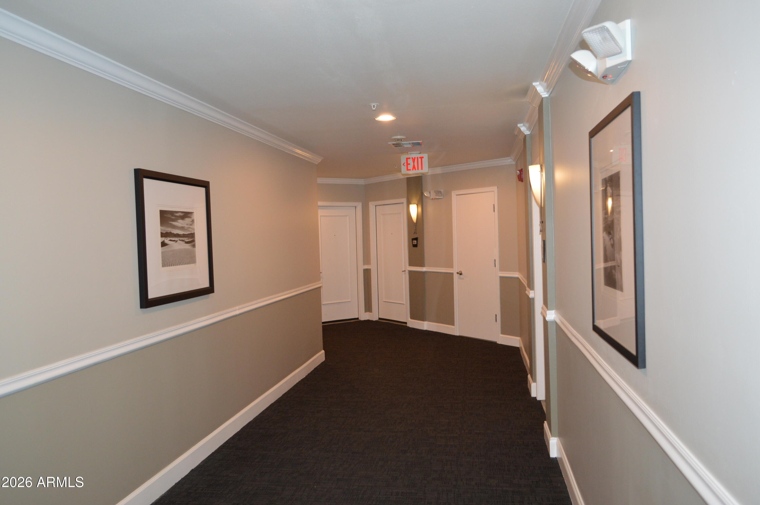 1701 East Colter Street, Unit 361 Phoenix, AZ 85016 - Photo 57 of 68 a view of a hallway with entryway