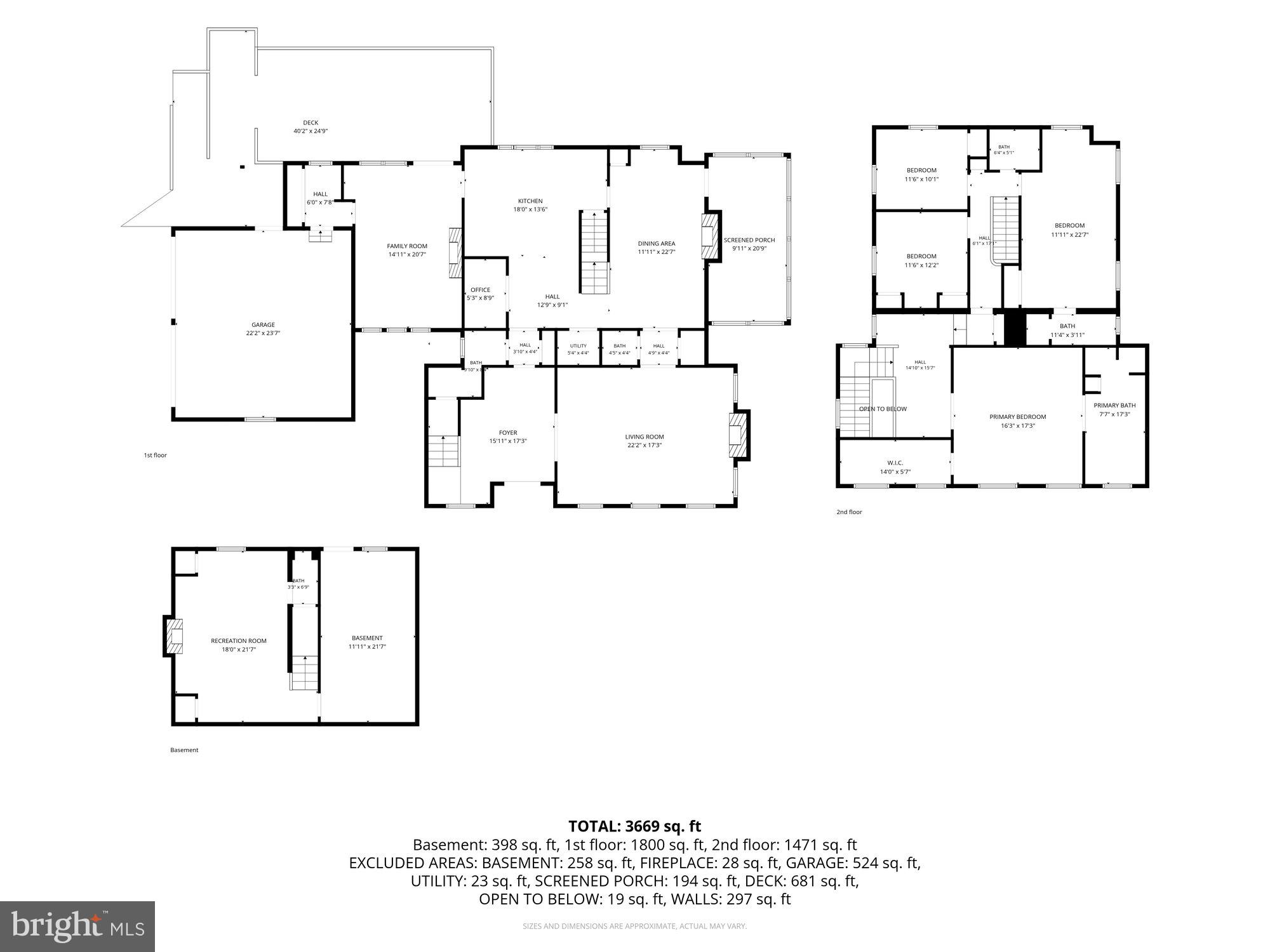 1033 Swinks Mill Road McLean, VA 22102 - Photo 47 of 47 Floorplan