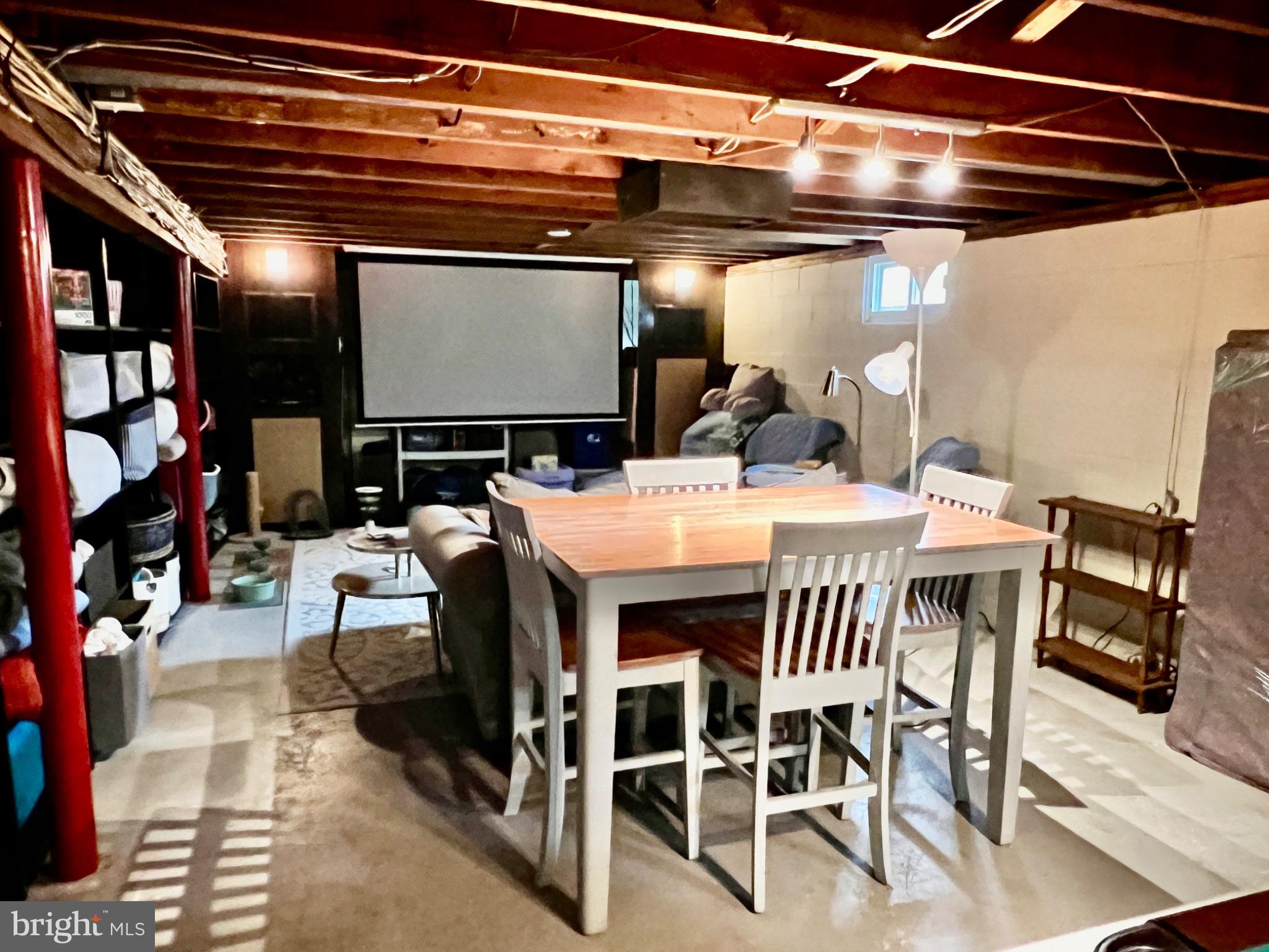 4 Running Brook Road Ewing, NJ 08638 - Photo 43 of 46 Cozy basement retreat with a screen.