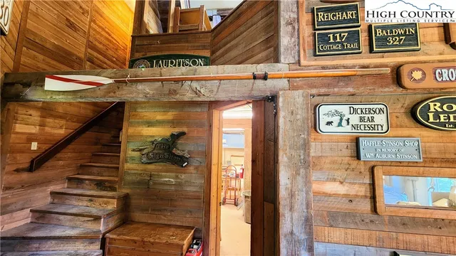 a view of a street with an entrance