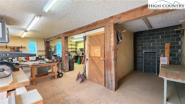 a view of a storage & utility room
