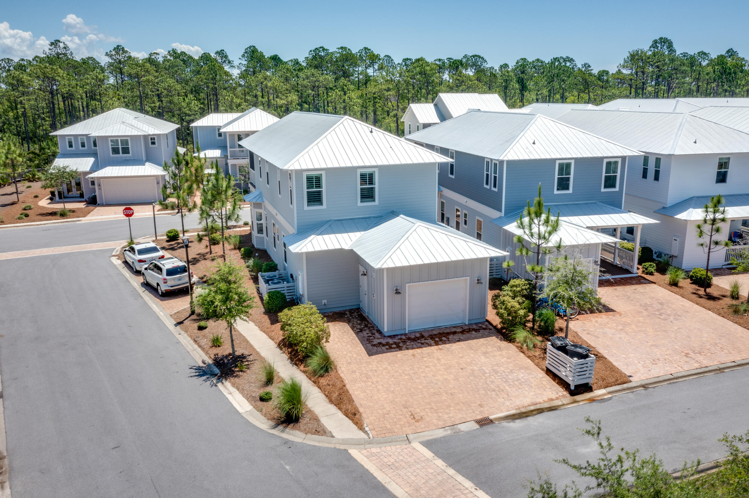 117 Prairie Pass Santa Rosa Beach, FL 32459 - Photo 26 of 33 an aerial view of a house with yard swimming pool and outdoor seating