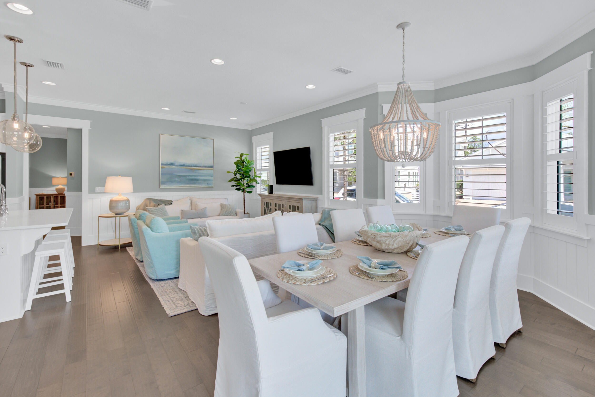 117 Prairie Pass Santa Rosa Beach, FL 32459 - Photo 5 of 33 a view of a dining room with furniture window and outside view