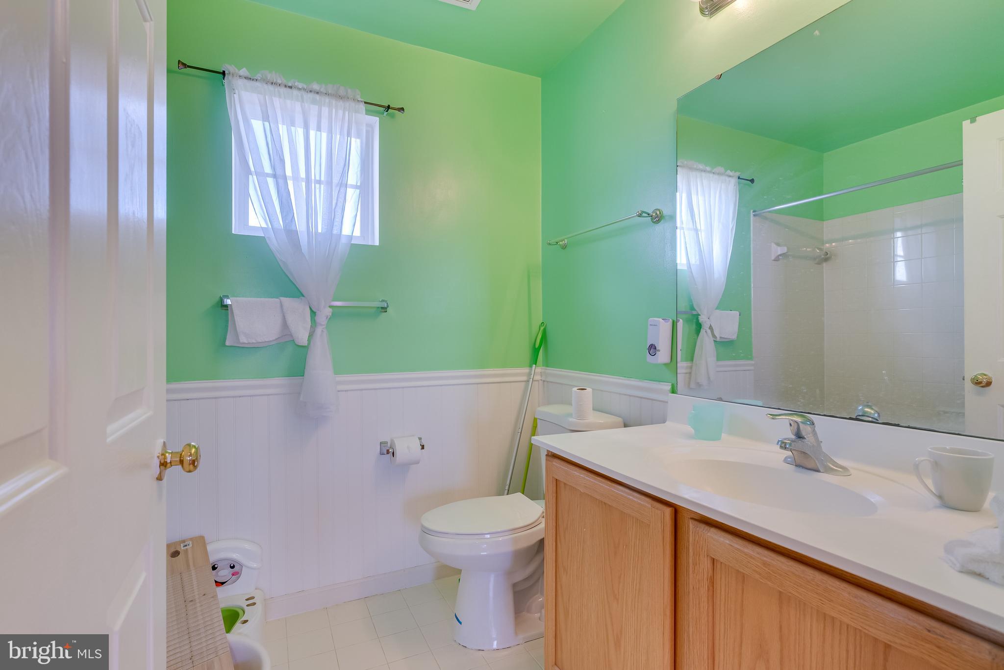 1356 Foal Street Ranson, WV 25438 - Photo 37 of 63 Hall bath w/ wainscott and tub/shower combo