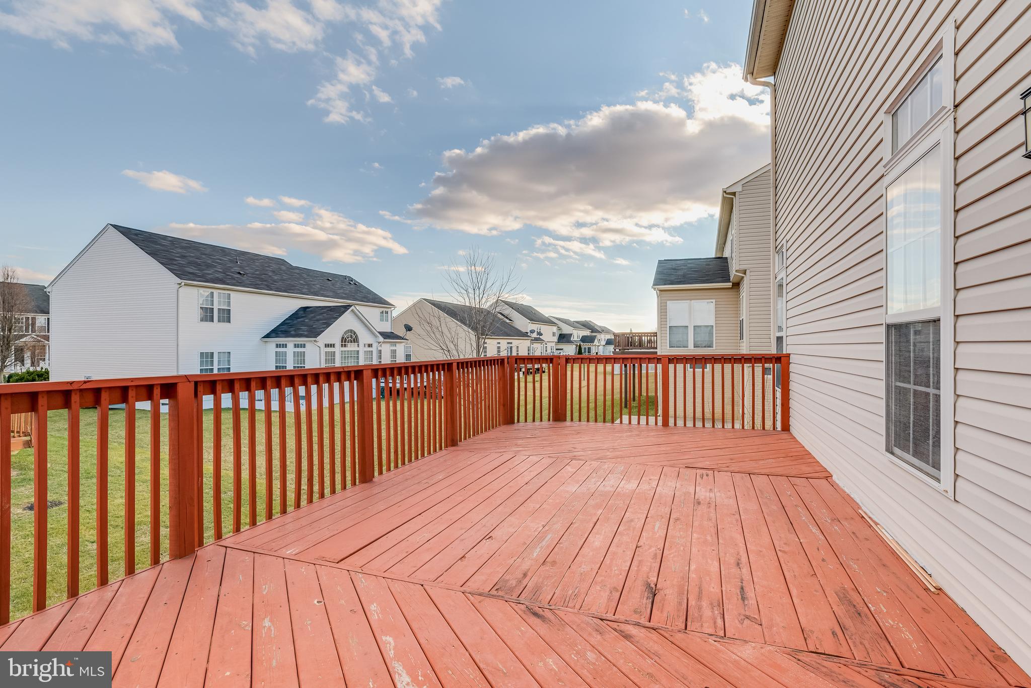 1356 Foal Street Ranson, WV 25438 - Photo 54 of 63 Outside you have a large deck. Perfect spot for
