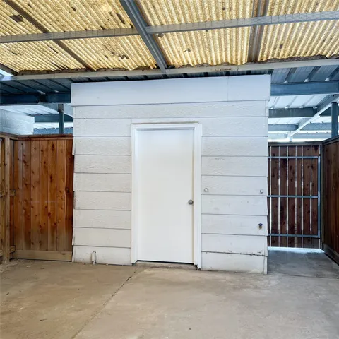 a bathroom with a window