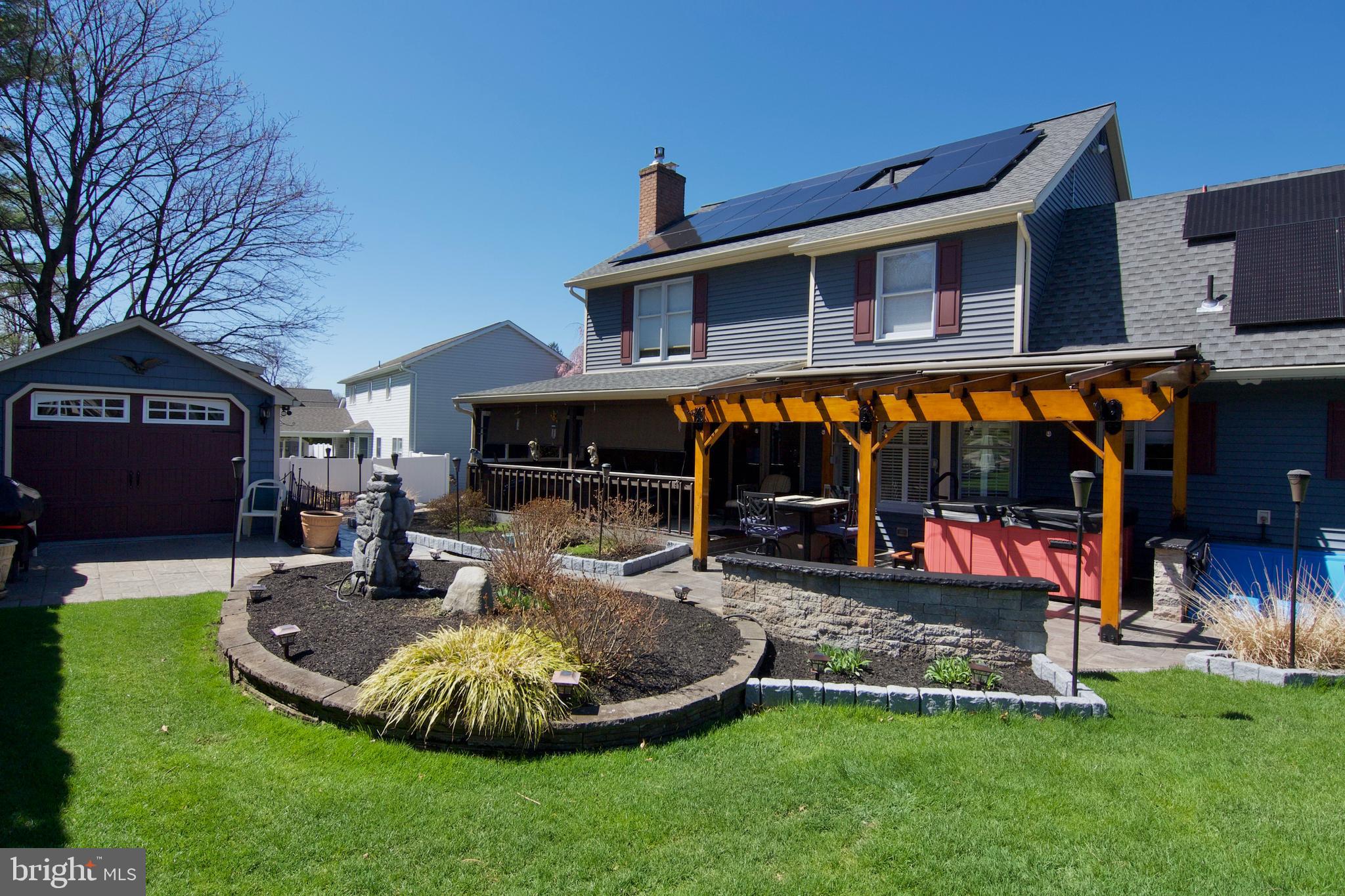 7451 Valley View Lane Reading, PA 19606 - Photo 57 of 61 a view of a house with backyard kitchen and sitting area