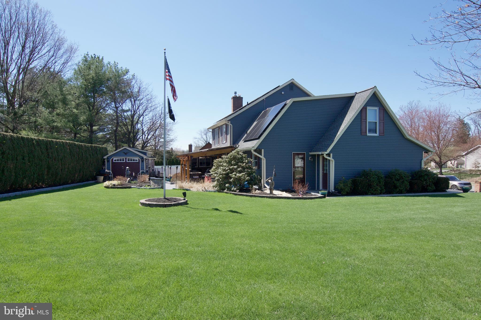 7451 Valley View Lane Reading, PA 19606 - Photo 61 of 61 a aerial view of a house with a yard and sitting area