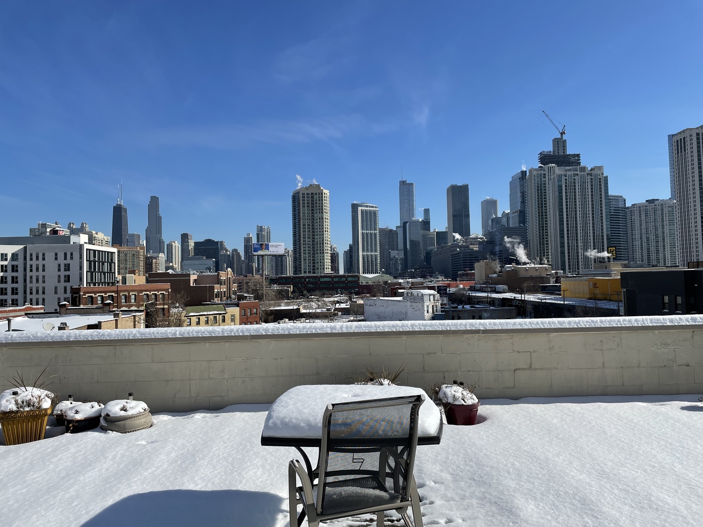 Undisclosed Address Chicago, IL 60642 - Photo 20 of 24 a view of a city with tall buildings