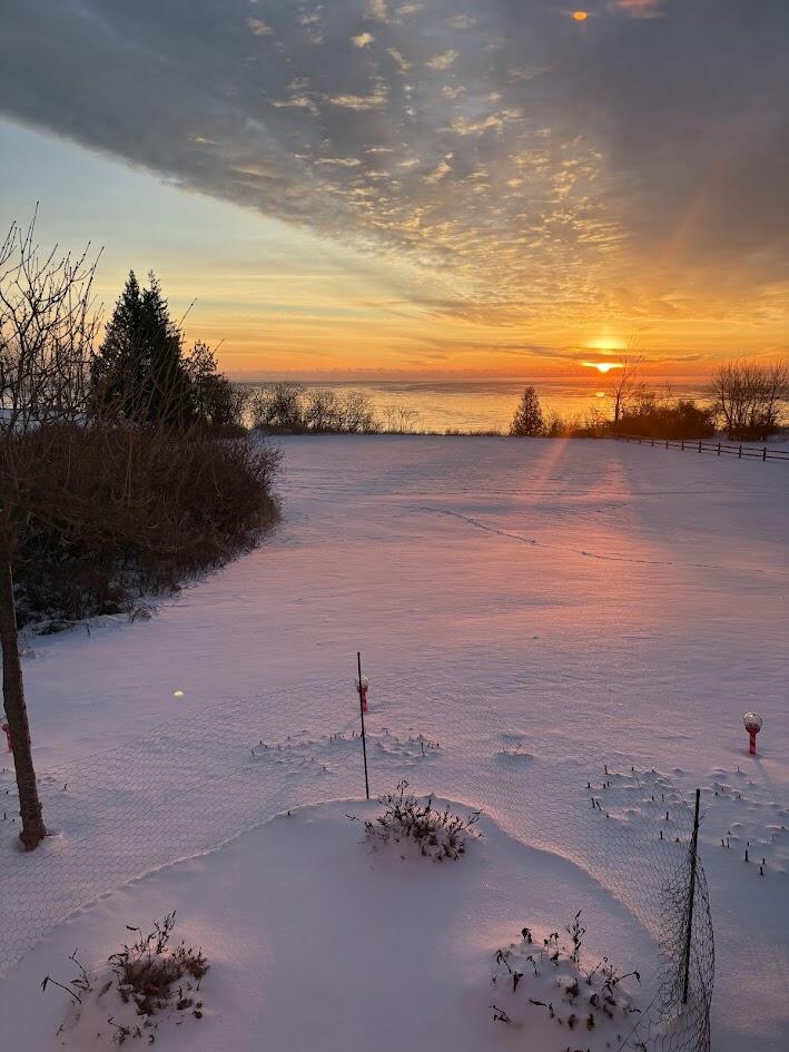 1270 Lake Shore Road Grafton, WI 53024 - Photo 83 of 99 Gorgeous Sunrises Over the Lake