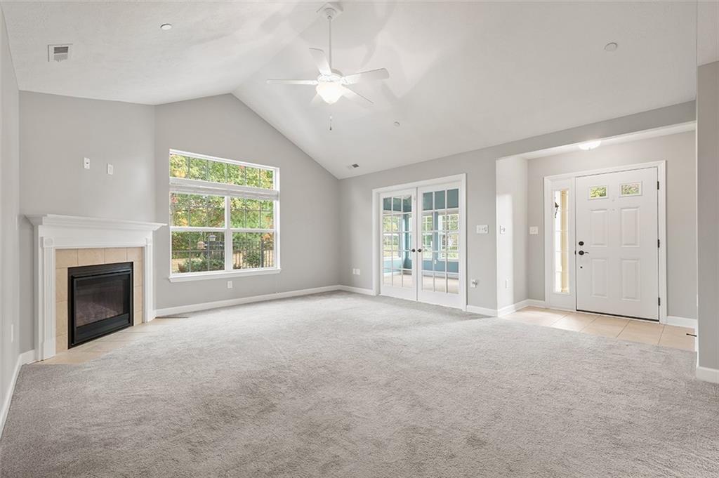 2002 Southview Drive Harmony, PA 16037 - Photo 13 of 47 a view of an empty room with window and a fireplace