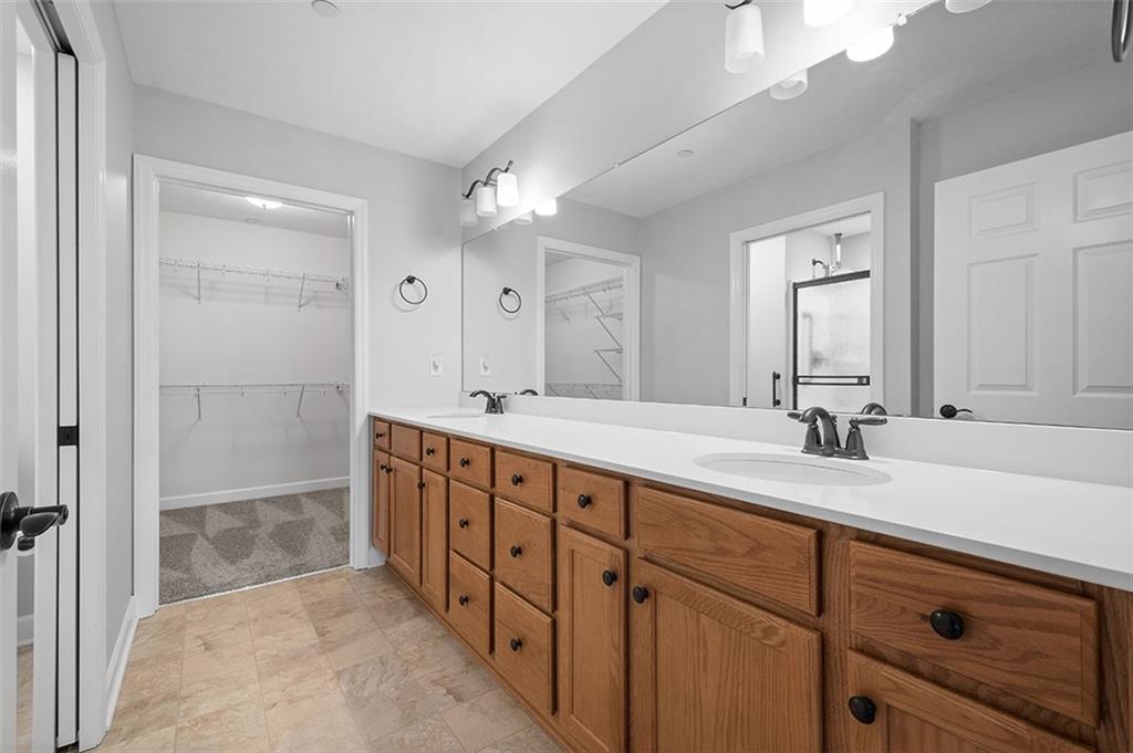 2002 Southview Drive Harmony, PA 16037 - Photo 41 of 47 a spacious bathroom with double sink and a mirror