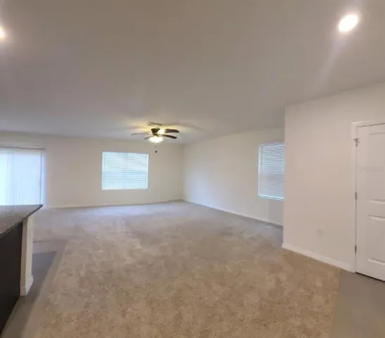 a view of empty room