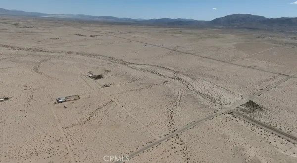 a view of a dry yard with wooden floor