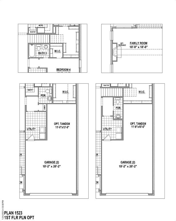 2617 Grinnell Road Celina, TX 75009 - Photo 3 of 4 Floor plan options