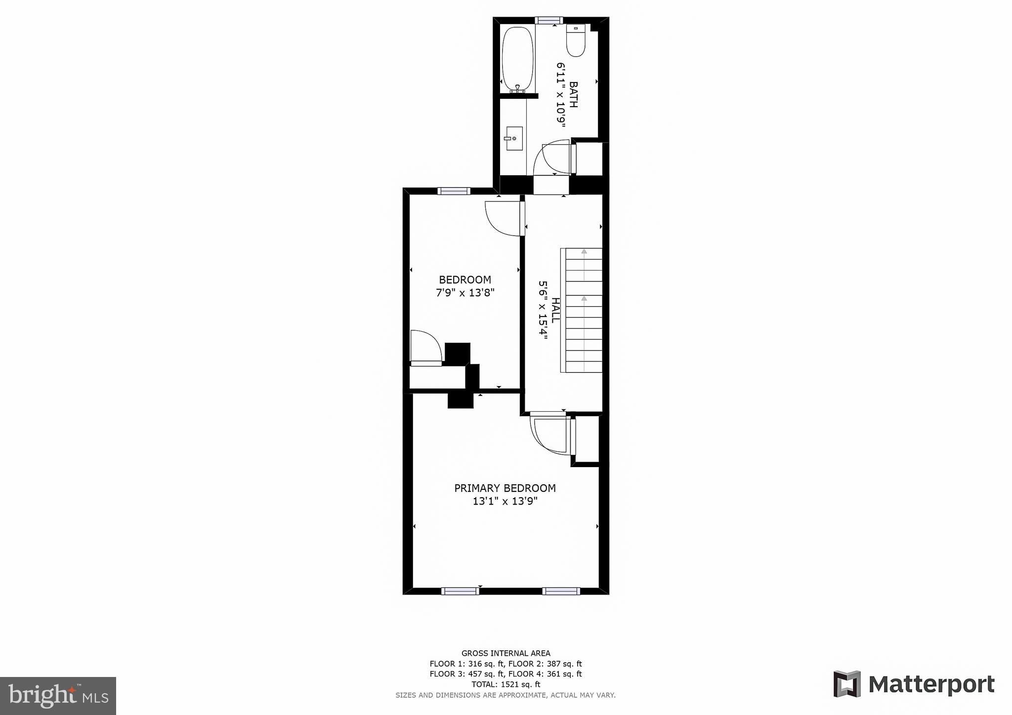 116 South Durham Street Baltimore, MD 21231 - Photo 26 of 28 a picture of a floor plan