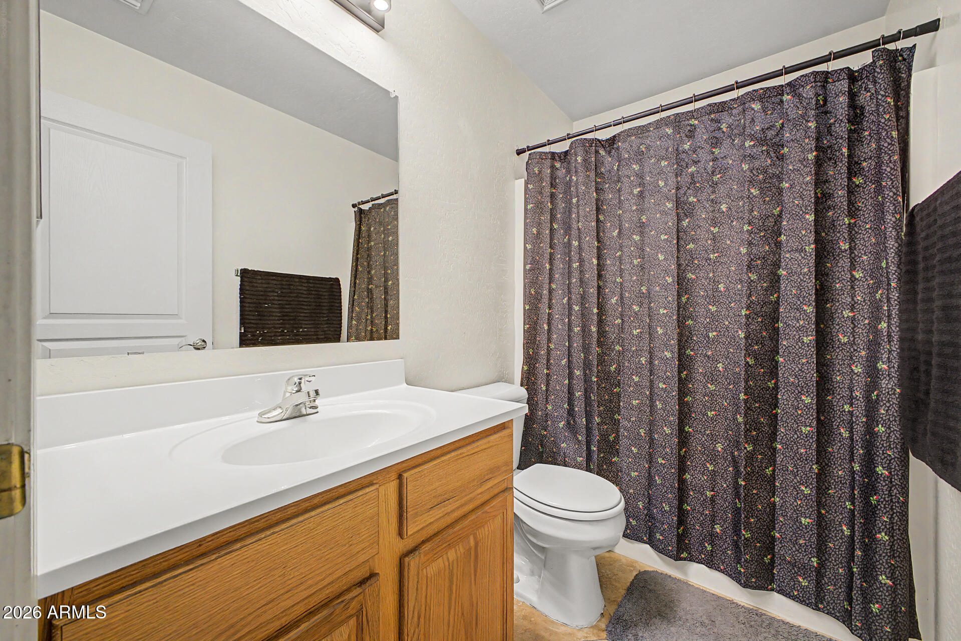 2340 West Apollo Road Phoenix, AZ 85041 - Photo 17 of 26 a bathroom with a sink mirror vanity and toilet