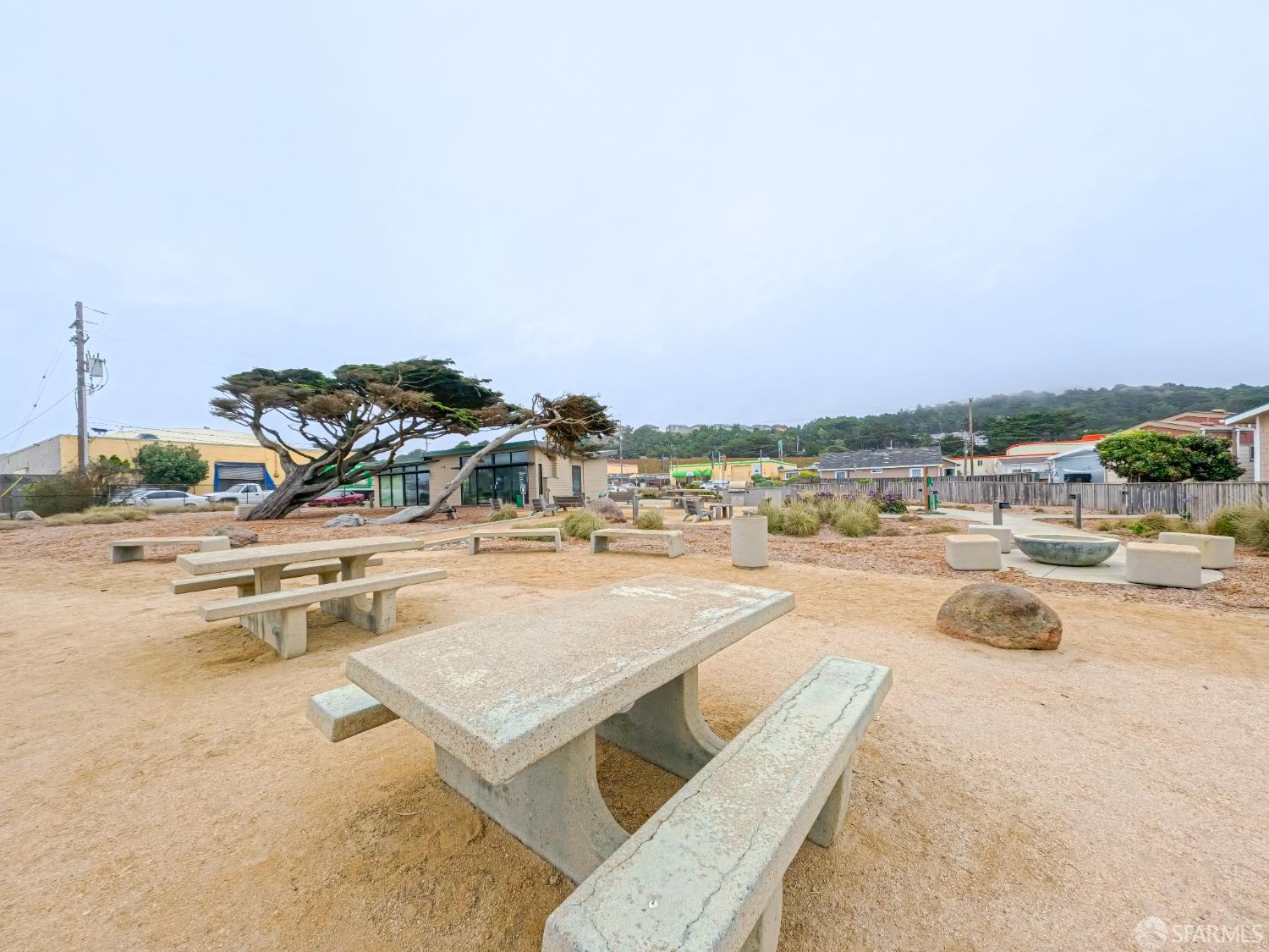 125 1st Avenue Pacifica, CA 94044 - Photo 36 of 55 a view of a swimming pool and a yard