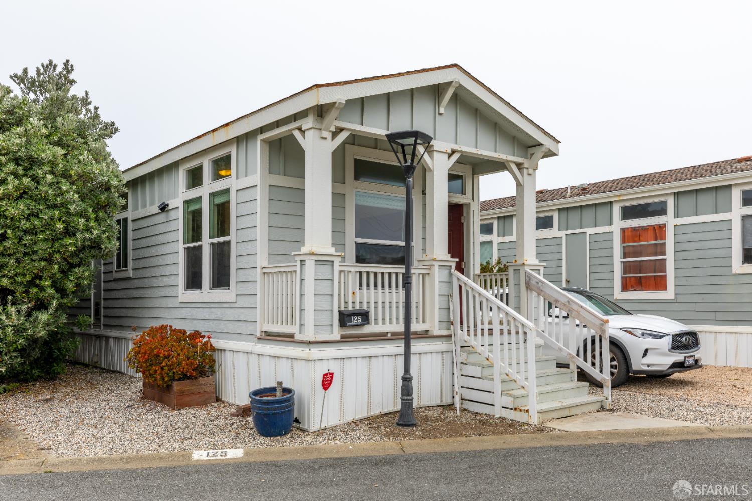 125 1st Avenue Pacifica, CA 94044 - Photo 4 of 55 a front view of a house with a garage