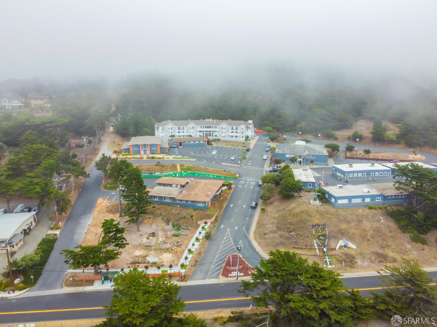 125 1st Avenue Pacifica, CA 94044 - Photo 43 of 55 an aerial view of residential houses with outdoor space