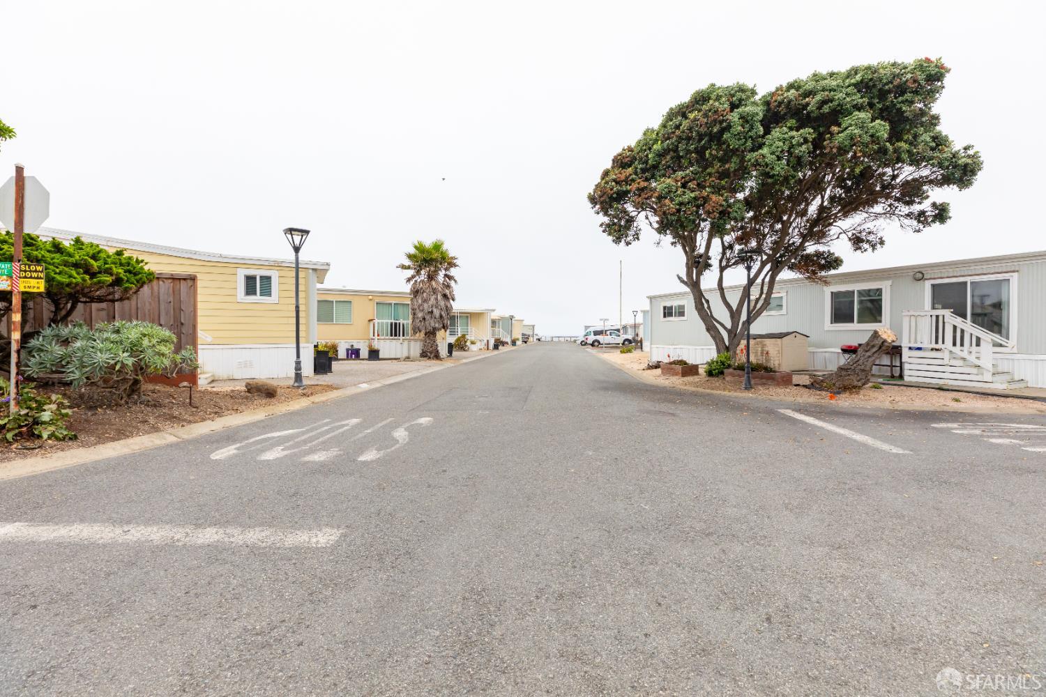 125 1st Avenue Pacifica, CA 94044 - Photo 54 of 55 a view of a street with a building on the road