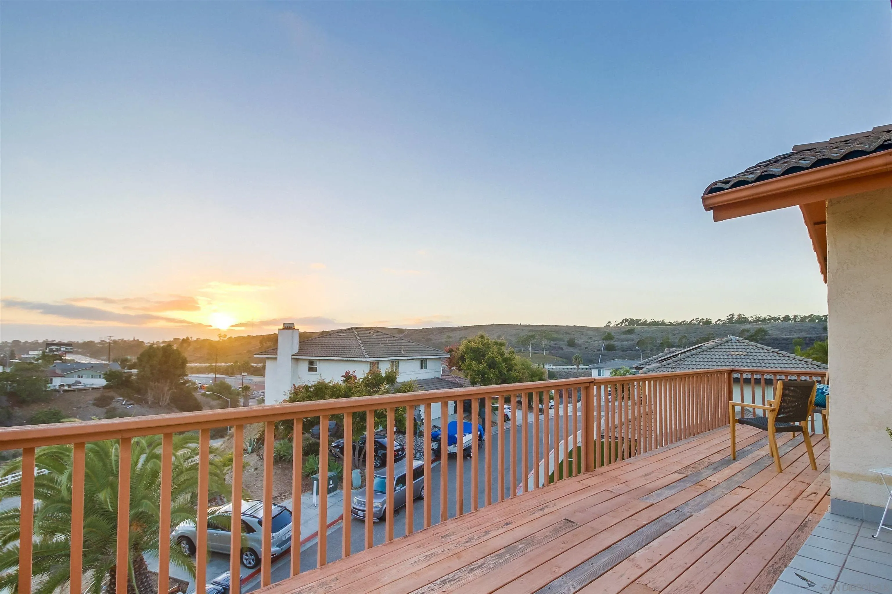 2351 Star Pine Drive Lemon Grove, CA 91945 - Photo 27 of 44 a view of roof deck with wooden floor and fence