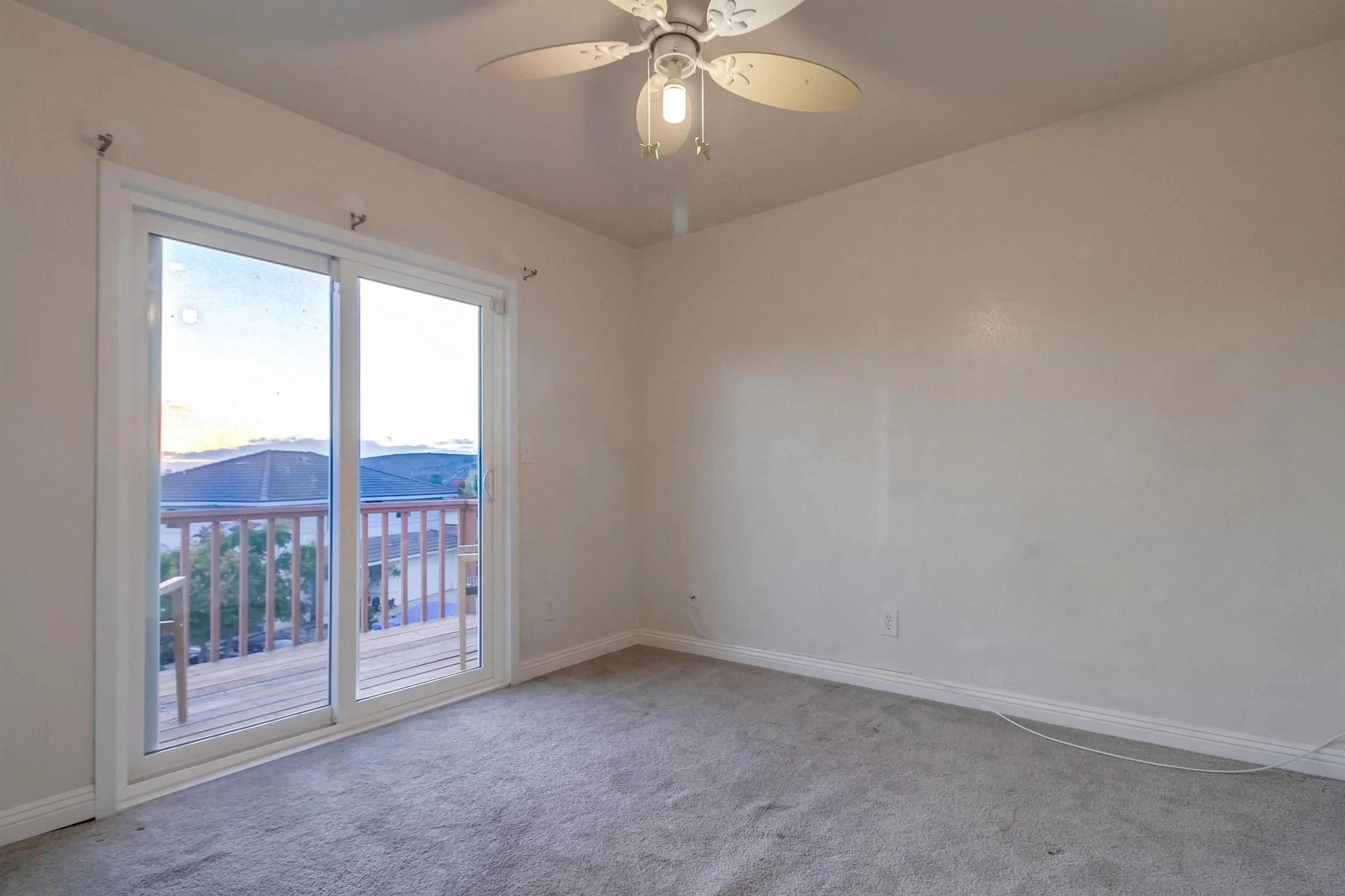 2351 Star Pine Drive Lemon Grove, CA 91945 - Photo 28 of 44 an empty room with chandelier fan
