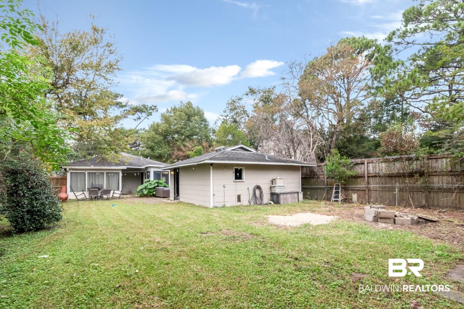 20 Kirby Street Mobile, AL 36607 - Photo 28 of 35 View of yard featuring a sunroom