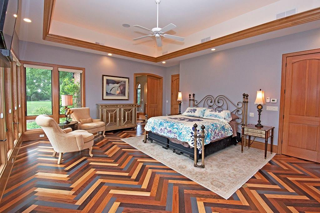 221 Springdale Road Venetia, PA 15367 - Photo 22 of 25 Master bedroom featuring herringbone hardwood floors