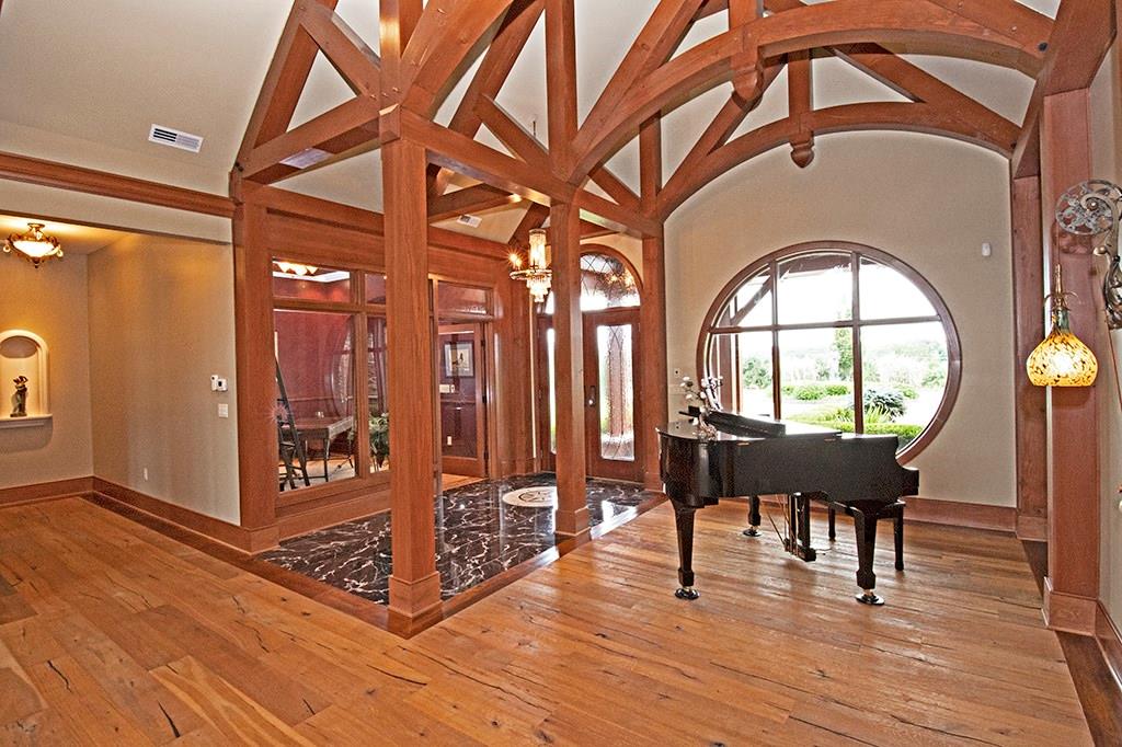 221 Springdale Road Venetia, PA 15367 - Photo 7 of 25 Timber Frame details in entry