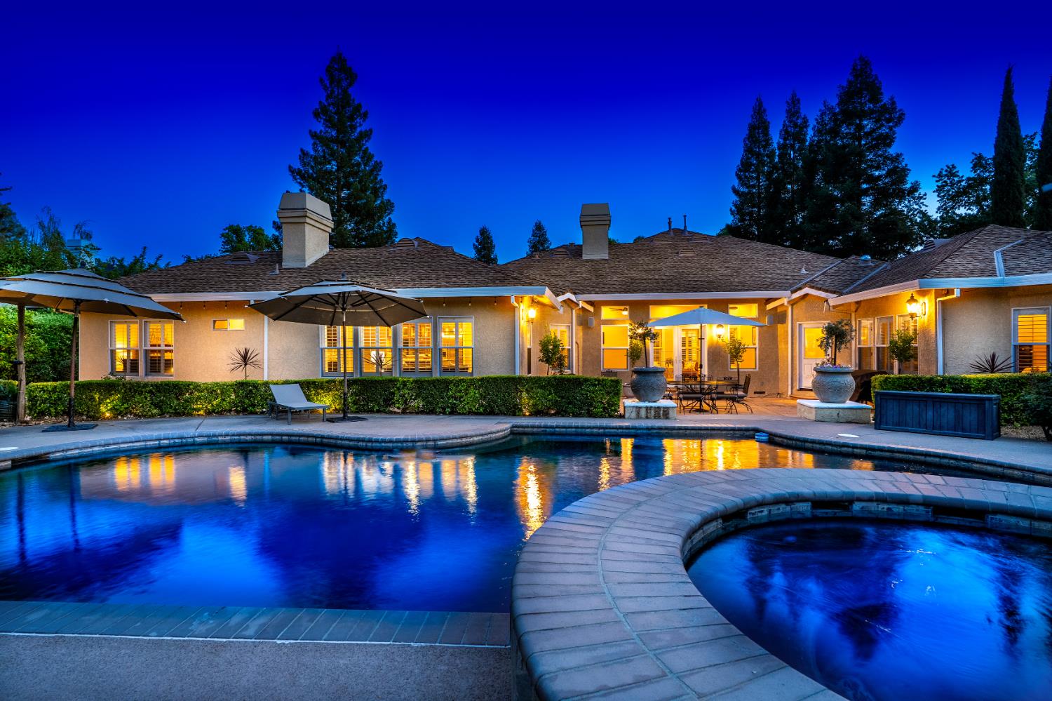 8300 Auburn Folsom Road Granite Bay, CA 95746 - Photo 2 of 45 a view of a house with swimming pool and sitting area