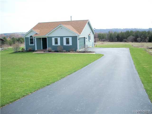 8833 Zimmerman Road Boston, NY 14075 - Photo 1 of 1 Exterior Front. fantastic 2007 custom built ranch