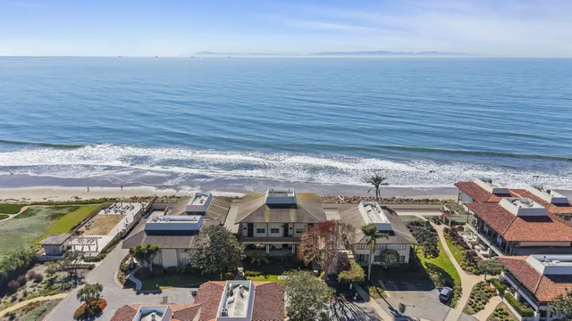 a view of a ocean with an ocean view