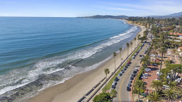 a view of a balcony with an outdoor space