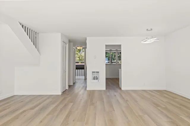 wooden floor in an empty room