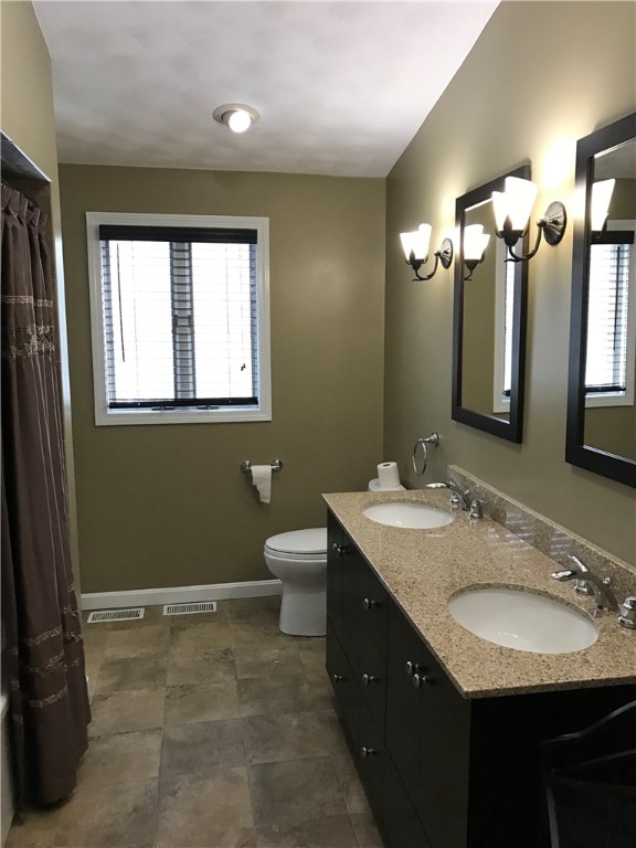 752 Hammet Road Coventry, RI 02816 - Photo 18 of 22 master bath with granite and double sink.