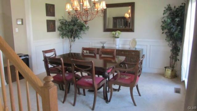 30 Lower Way Road Easton, PA 18045 - Photo 4 of 24 Dining Room- Picture Frame Molding- Decorative Cei