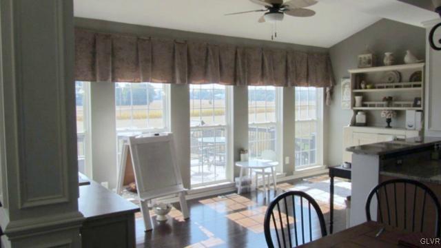 30 Lower Way Road Easton, PA 18045 - Photo 7 of 24 Morning Room/ Decorative Columns New Hardwood Floo