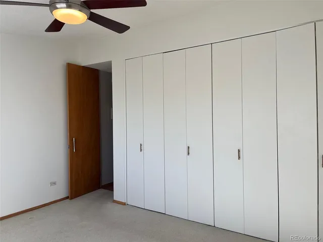 a view of a balcony with a swing