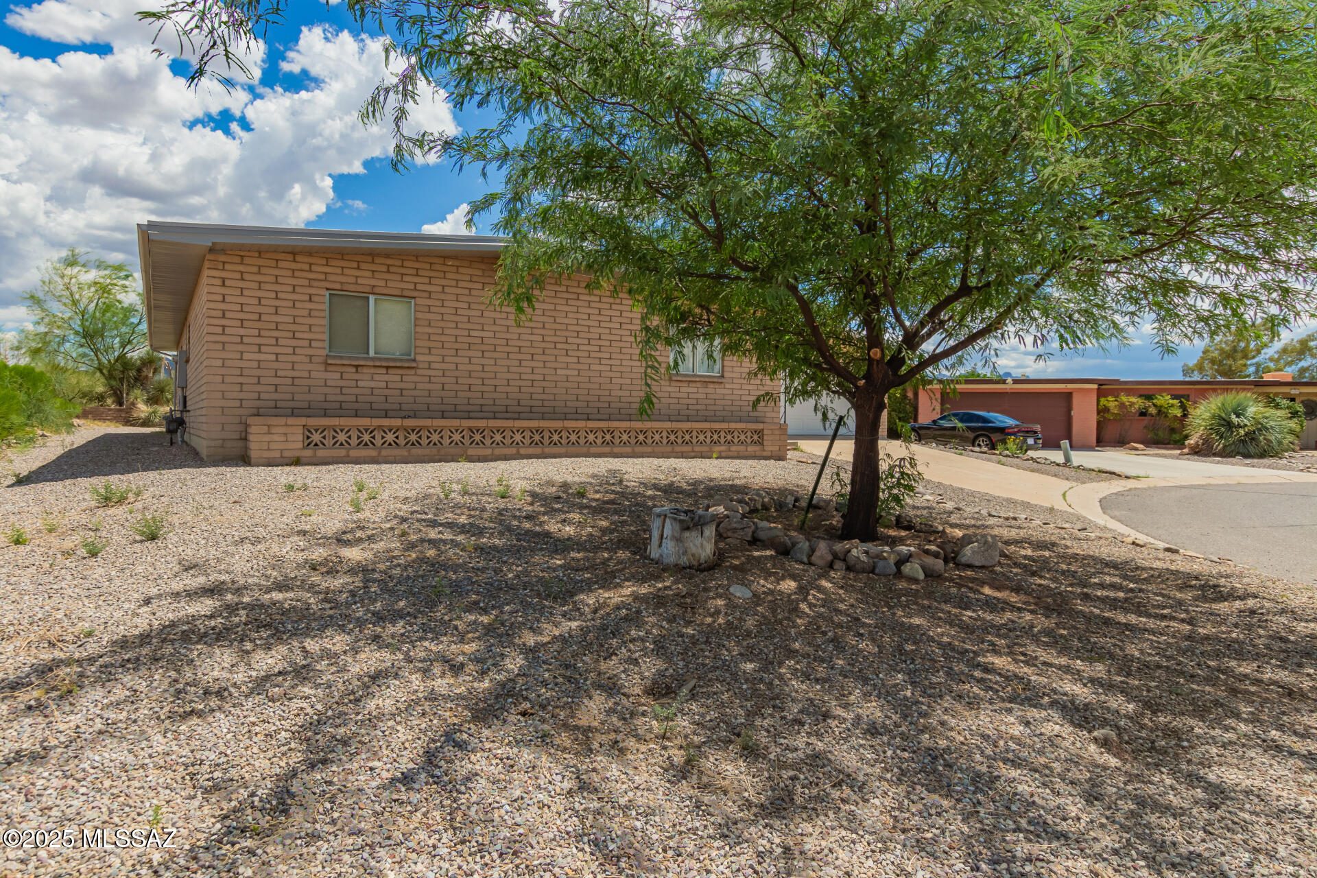 16381 South Observatory Place Vail, AZ 85641 - Photo 23 of 23 a backyard of a house with lots of green space