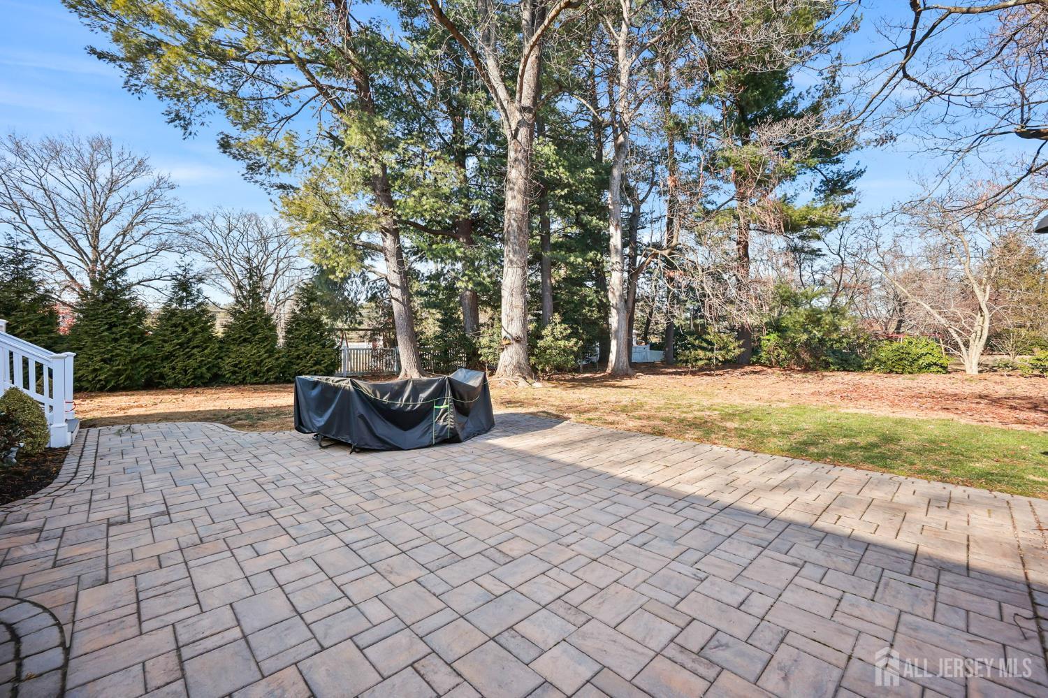 568 Village Road West Windsor, NJ 08550 - Photo 33 of 43 a view of backyard with barbeque grill and trees