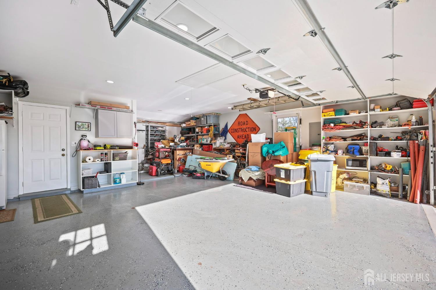 568 Village Road West Windsor, NJ 08550 - Photo 35 of 43 a view of a garage with storage