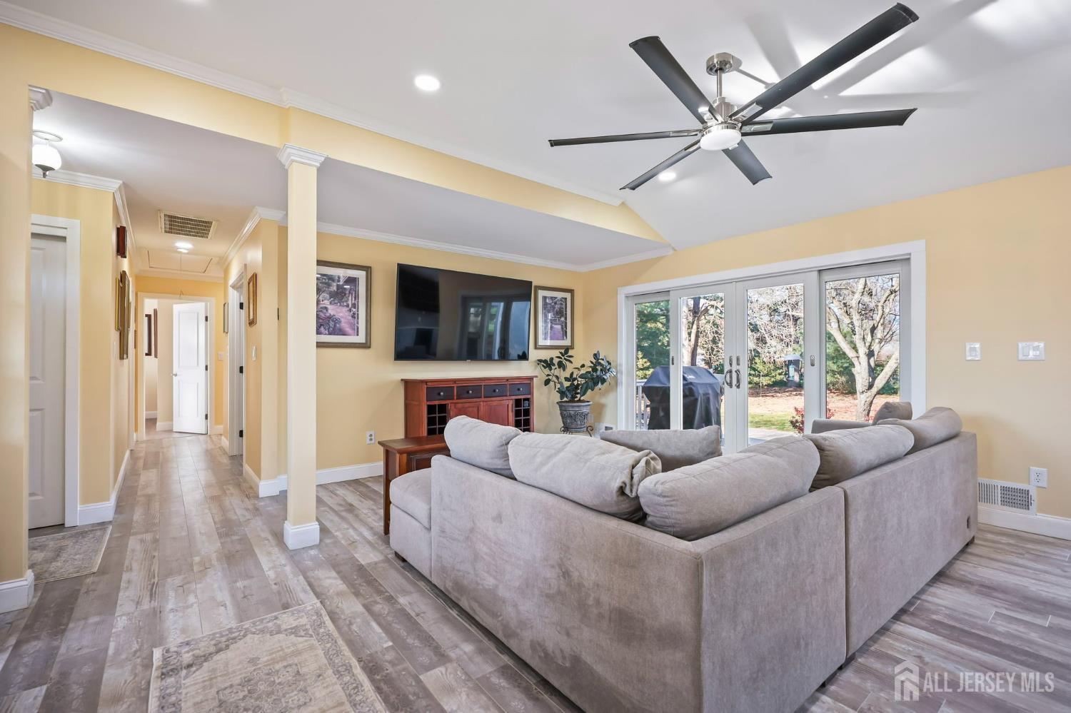 568 Village Road West Windsor, NJ 08550 - Photo 5 of 43 a living room with furniture and a large window