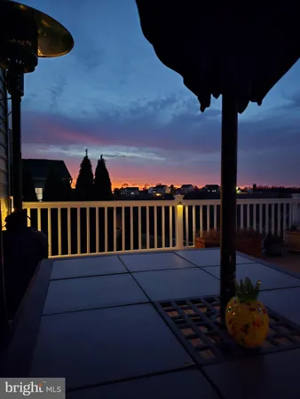 a view of a roof deck