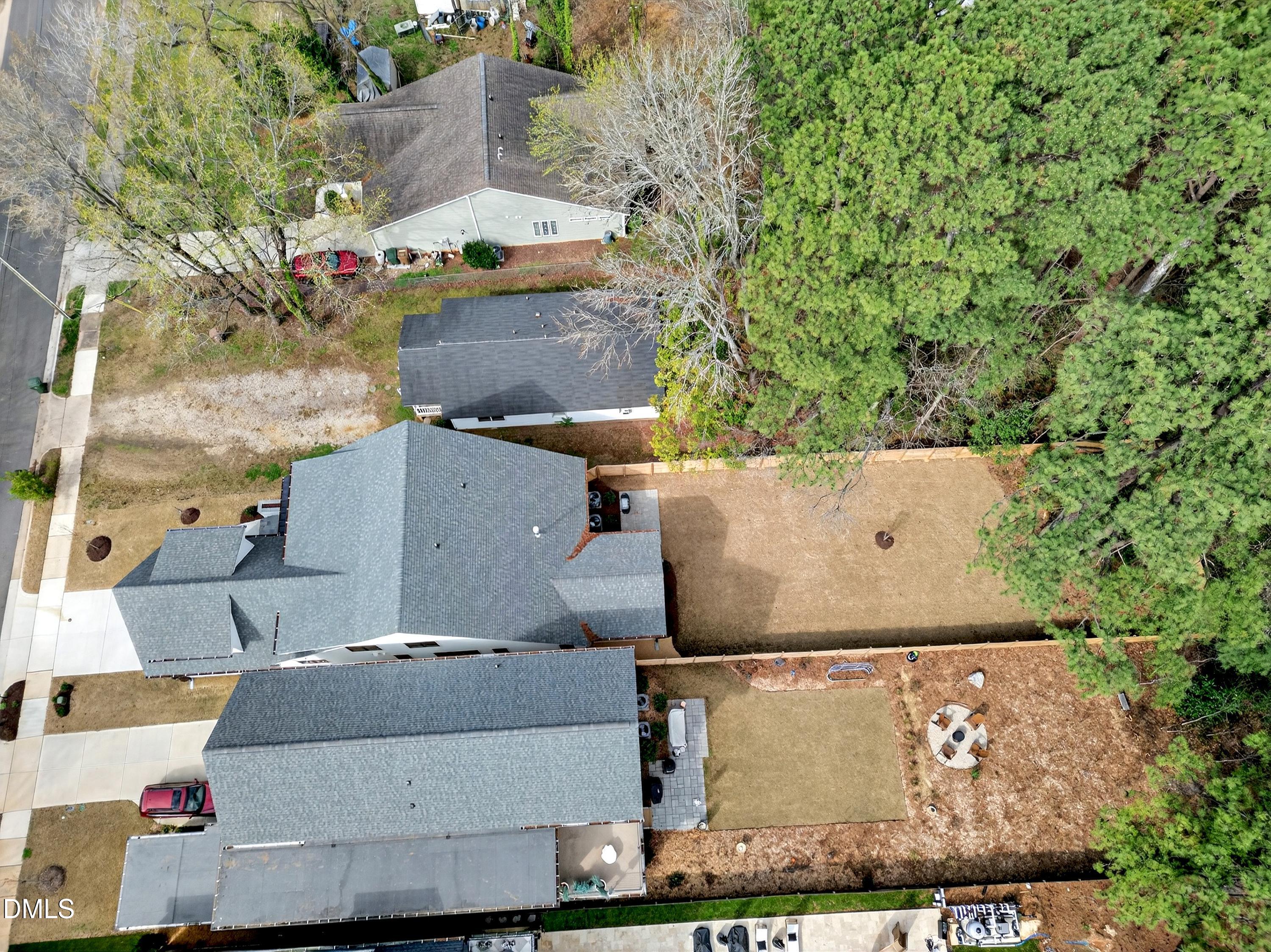 113 Boyd Street Cary, NC 27513 - Photo 76 of 88 an aerial view of a house with a yard