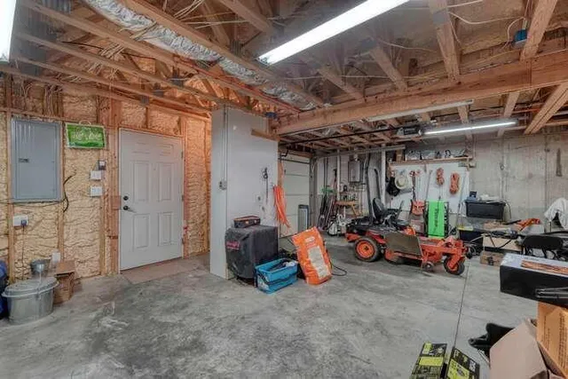 a view of an outdoor space with porch area