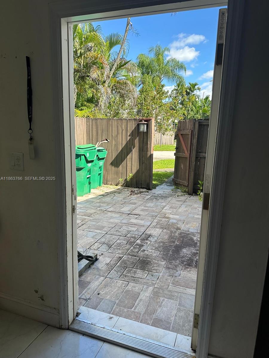 11208 Southwest 67th Terrace Miami, FL 33173 - Photo 28 of 33 a view of a garden from a window